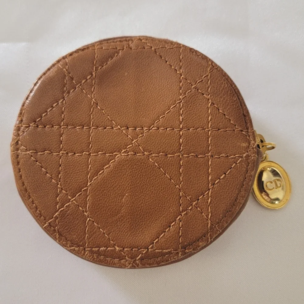 Dior Coin Lady Dior Leather Coin Purse